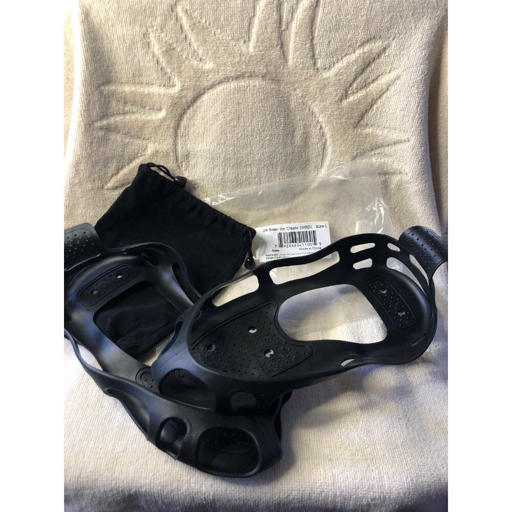 Shaddock Adult Ice Snow Hiking Traction Anti Slip Cleats Size Large w/ Carry Bag - Picture 4 of 9